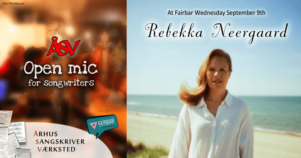 🎶 Open mic 🎶 – med Rebekka Neergaard 💪🌹🌛