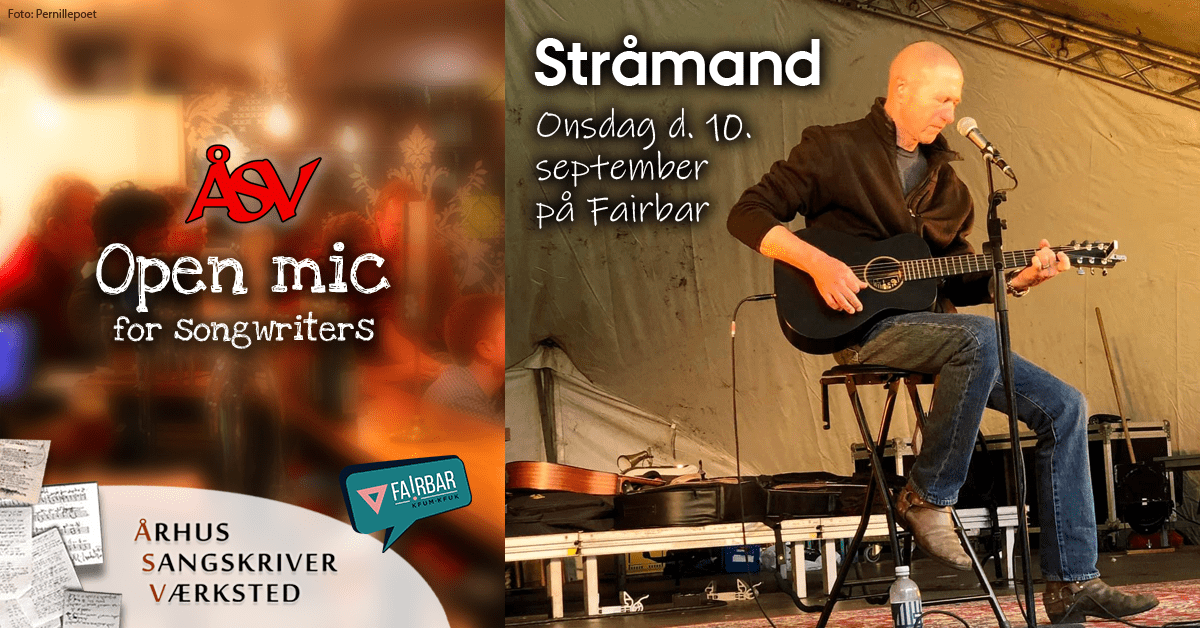 🎶 Open mic 🎶 – med Stråmand